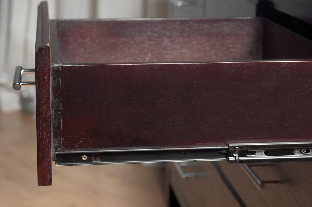 Modus Nevis 5PC Cal King Platform Storage Bedroom Set w 2 Nightstand in Espresso