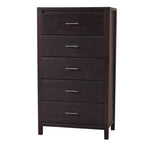 Modus Nevis 5PC Cal King Platform Bedroom Set w Chest in Espresso