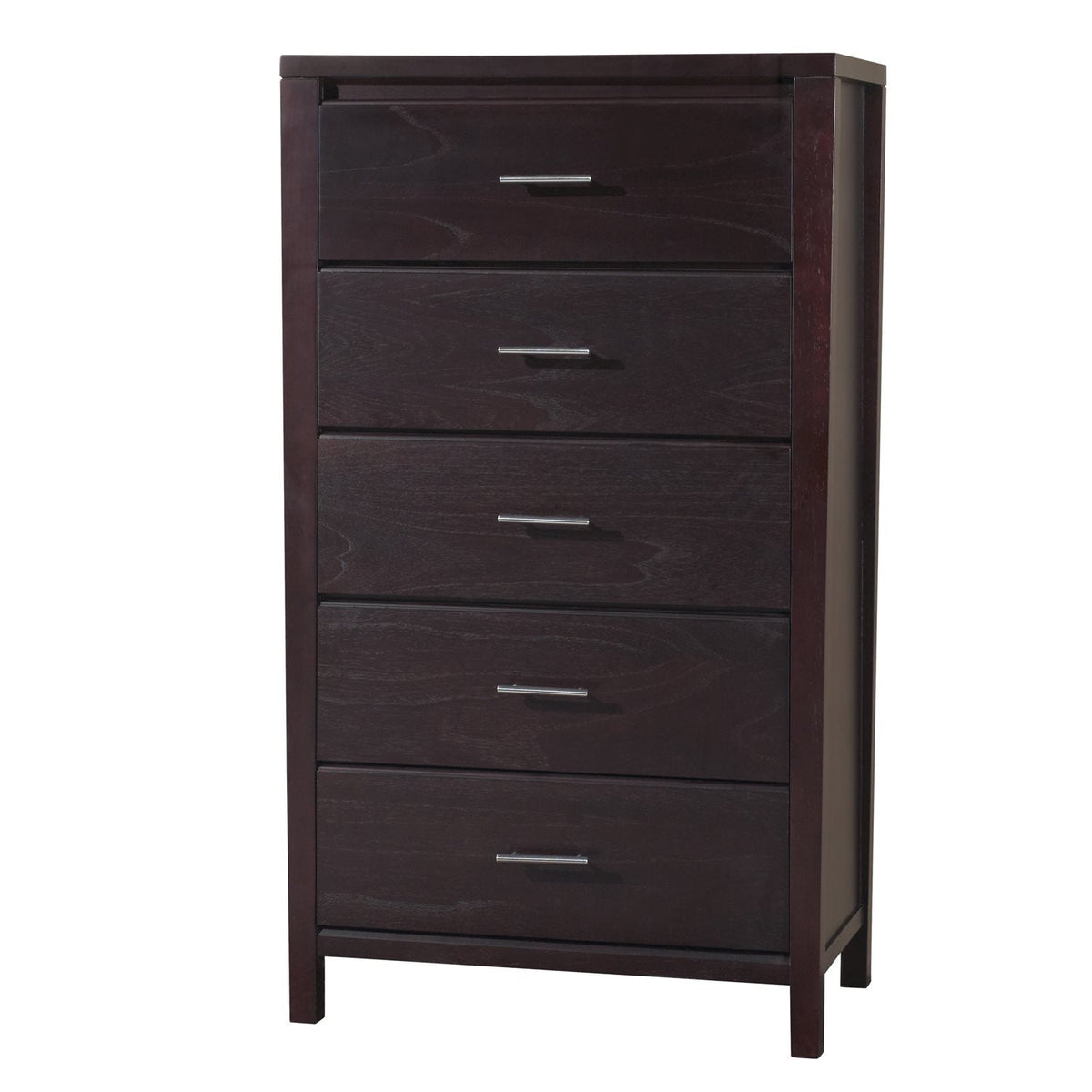 Modus Nevis 5PC Cal King Platform Bedroom Set w Chest in Espresso
