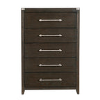 Homlegance Chest Bellamy Collection In Dark Brown Finish