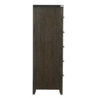 Homlegance Chest Bellamy Collection In Dark Brown Finish