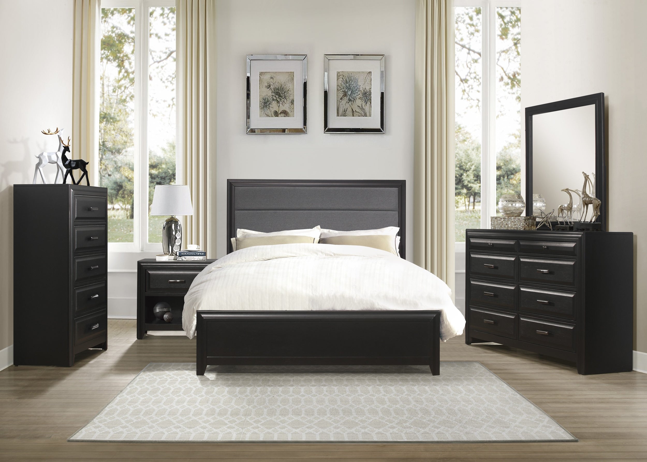 Homlegance Chest Cordelia Collection In Espresso Finish