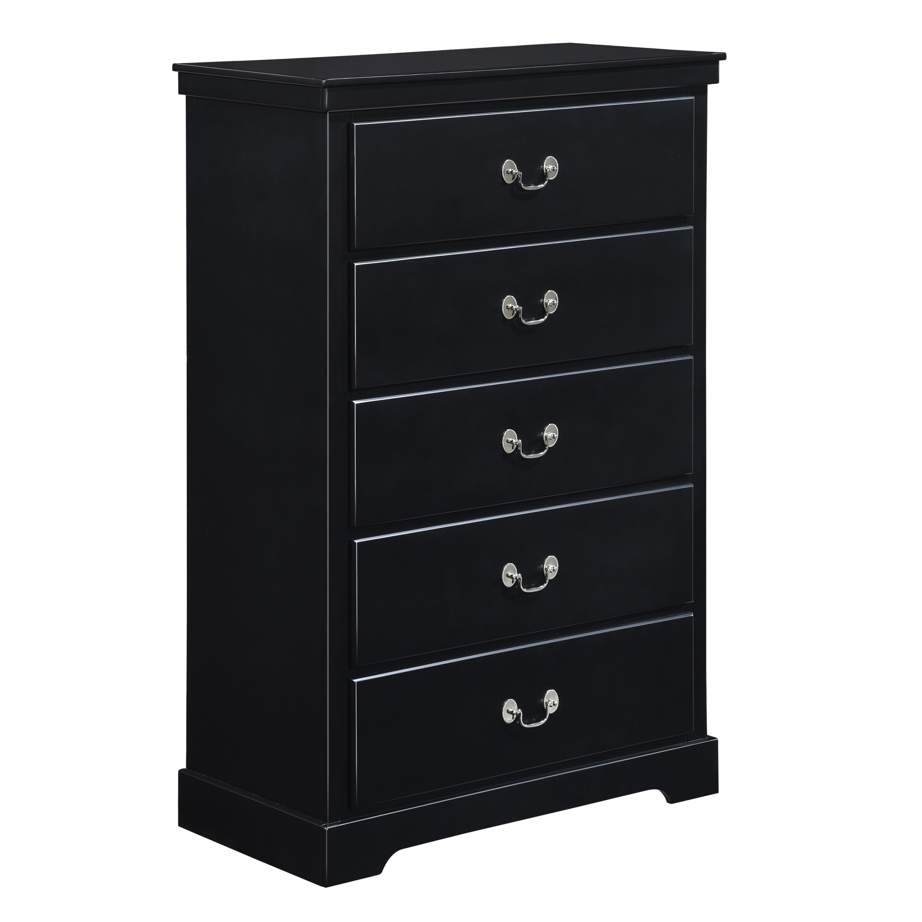 Homlegance Chest Seabright Collection In Black Finish