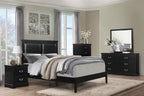 Homlegance Chest Seabright Collection In Black Finish