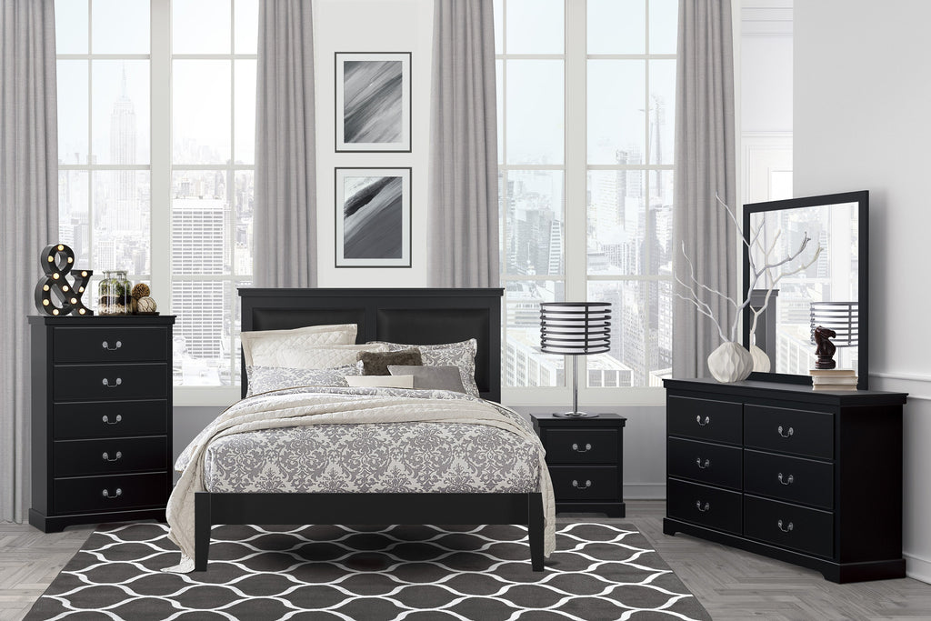 Homlegance Chest Seabright Collection In Black Finish