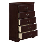 Homlegance Chest Seabright Collection In Cherry Finish