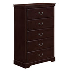 Homlegance Chest Seabright Collection In Cherry Finish