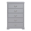 Homlegance Chest Seabright Collection In Gray Finish