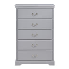 Homlegance Chest Seabright Collection In Gray Finish