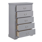 Homlegance Chest Seabright Collection In Gray Finish