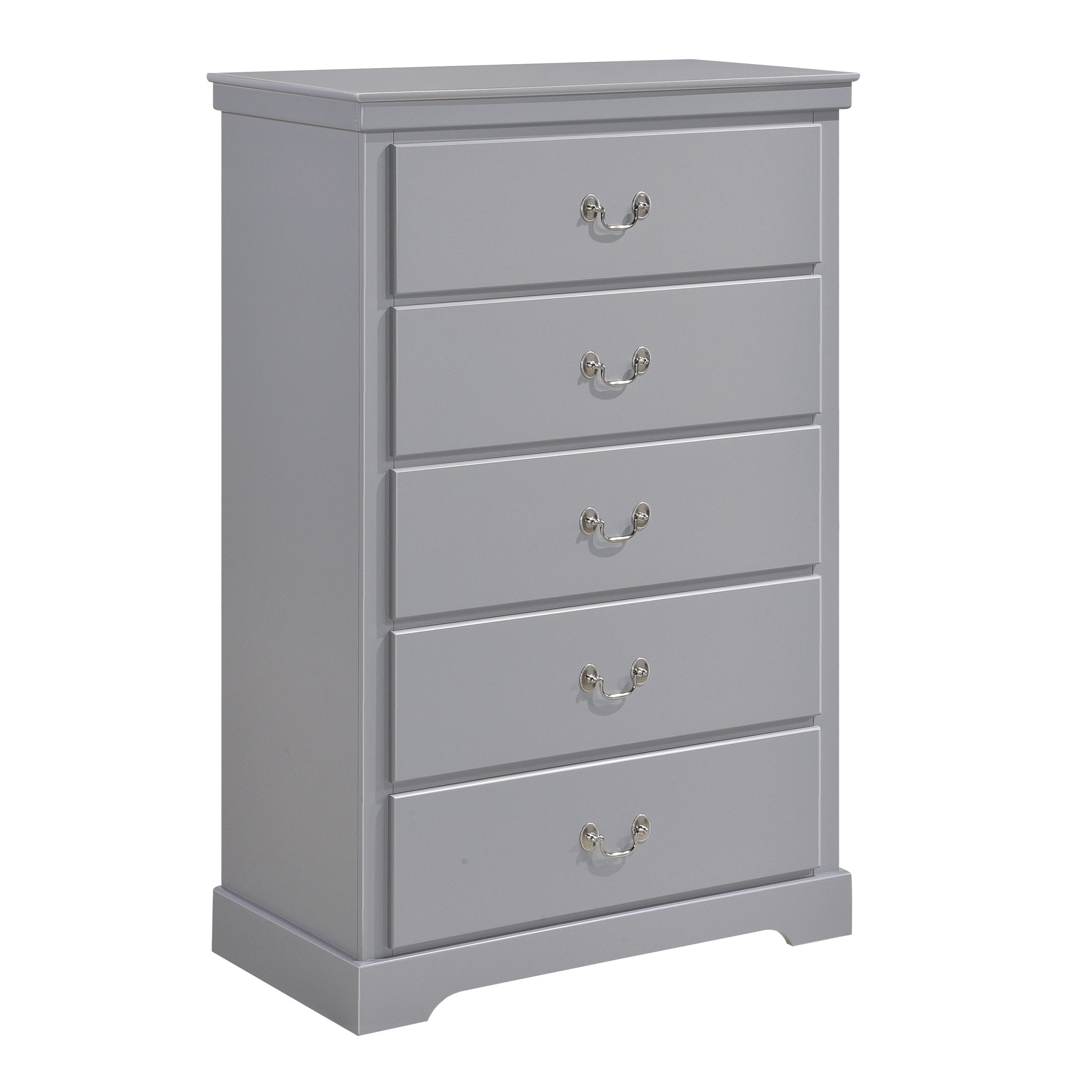 Homlegance Chest Seabright Collection In Gray Finish
