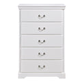 Homlegance Chest Seabright Collection In White Finish