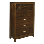 Homlegance Chest Aziel Collection In Walnut Finish