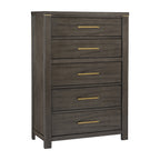 Homlegance Chest Scarlett Collection In Brownish Gray Finish