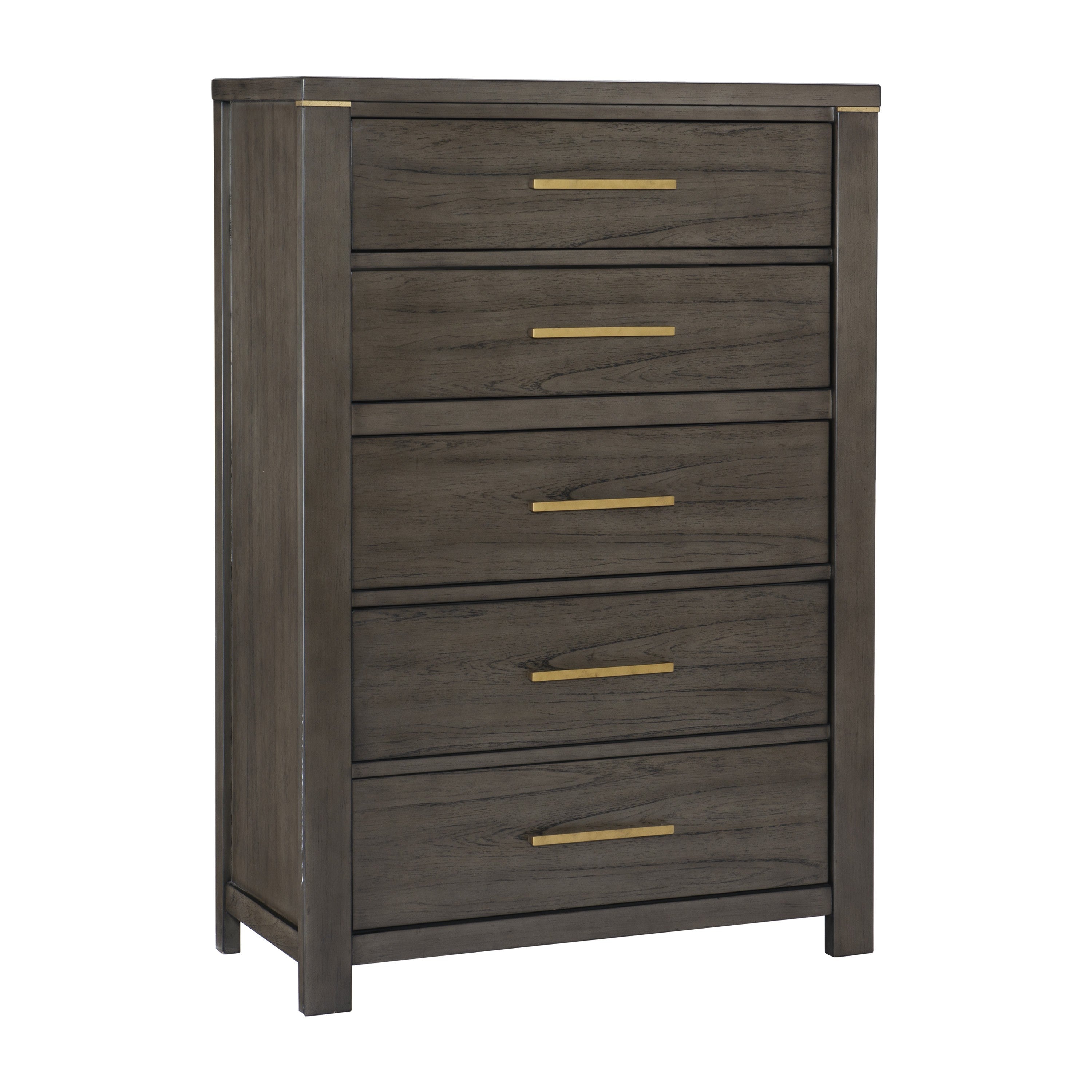 Homlegance Chest Scarlett Collection In Brownish Gray Finish