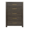 Homlegance Chest Scarlett Collection In Brownish Gray Finish