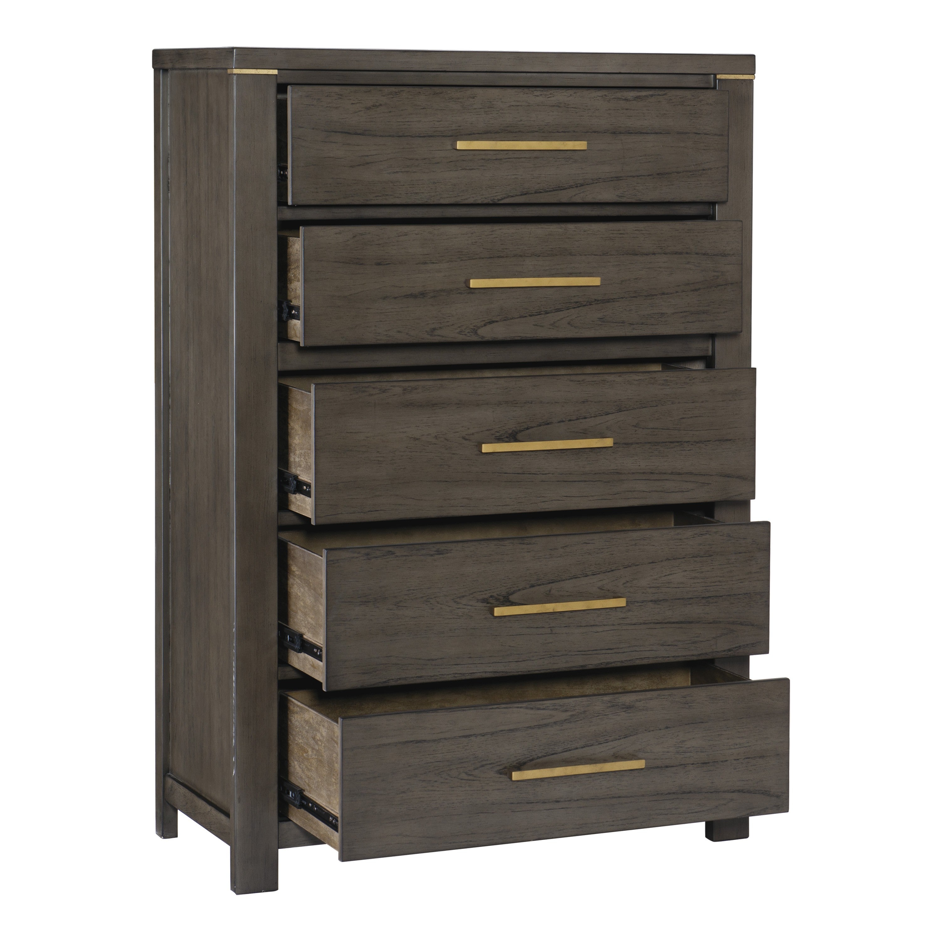 Homlegance Chest Scarlett Collection In Brownish Gray Finish