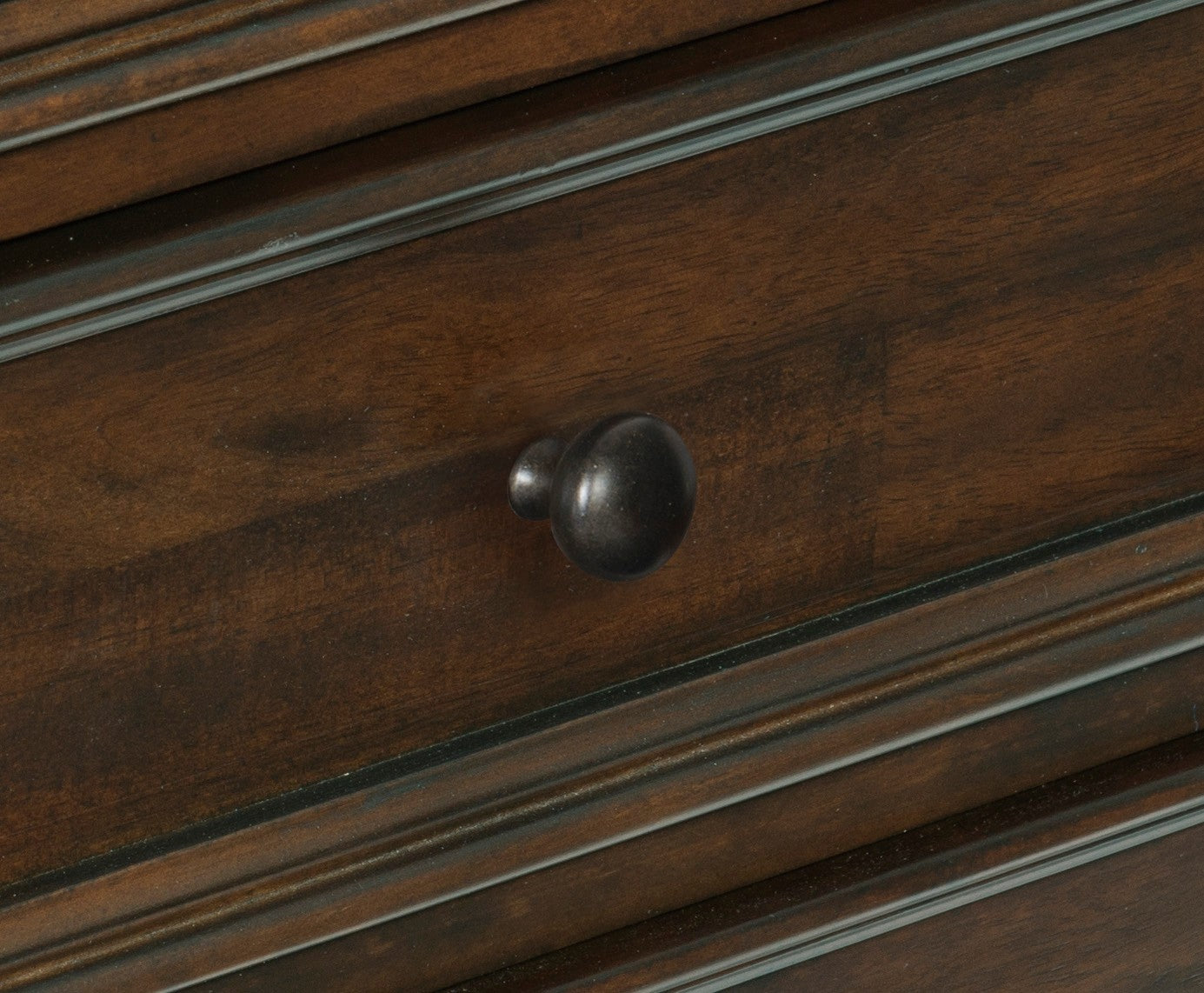 Homlegance Wardrobe Logandale Collection In Brown Finish
