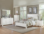 Homlegance Chest, Led Lighting Kerren Collection In White High Gloss Finish