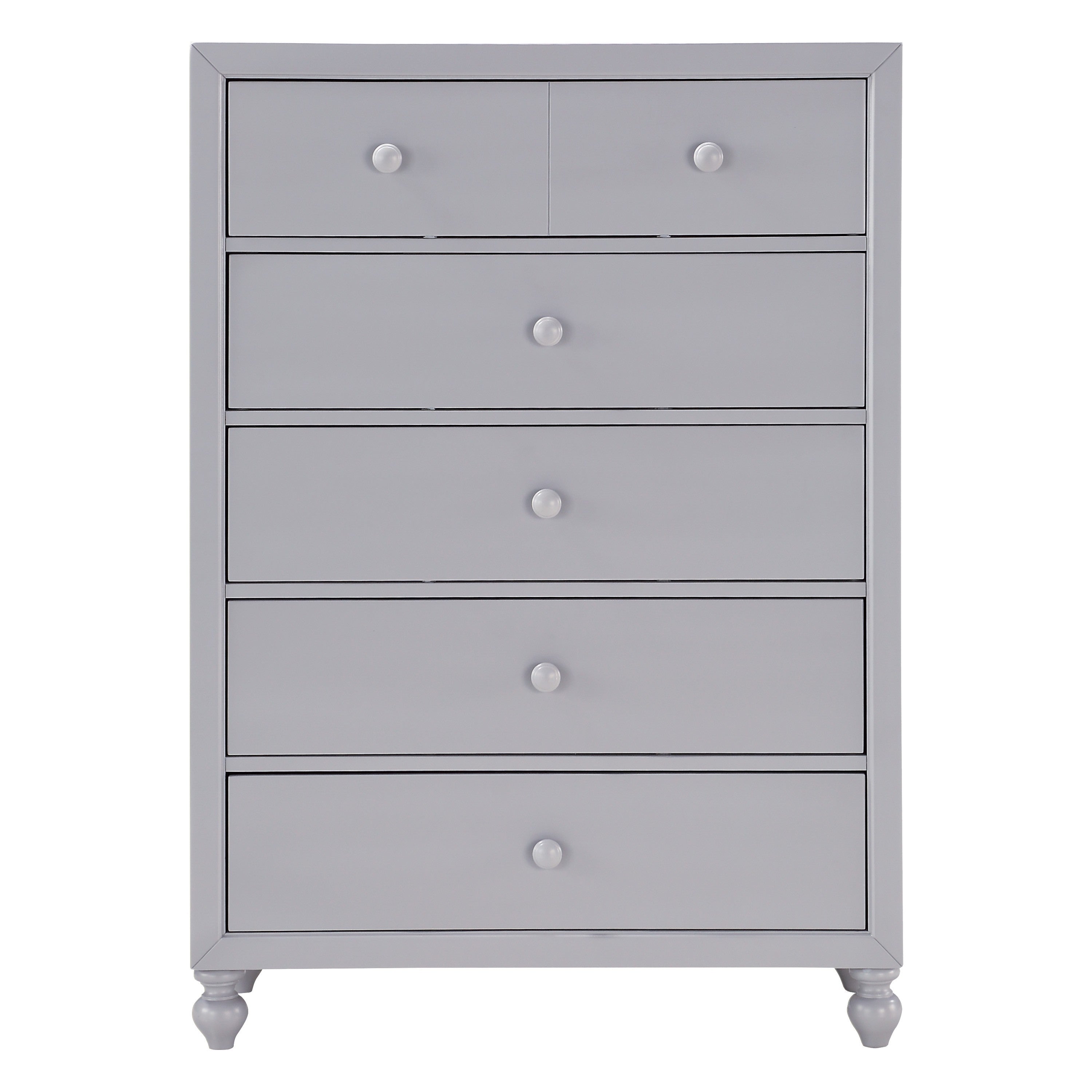 Homlegance Chest Wellsummer Collection In Gray Finish