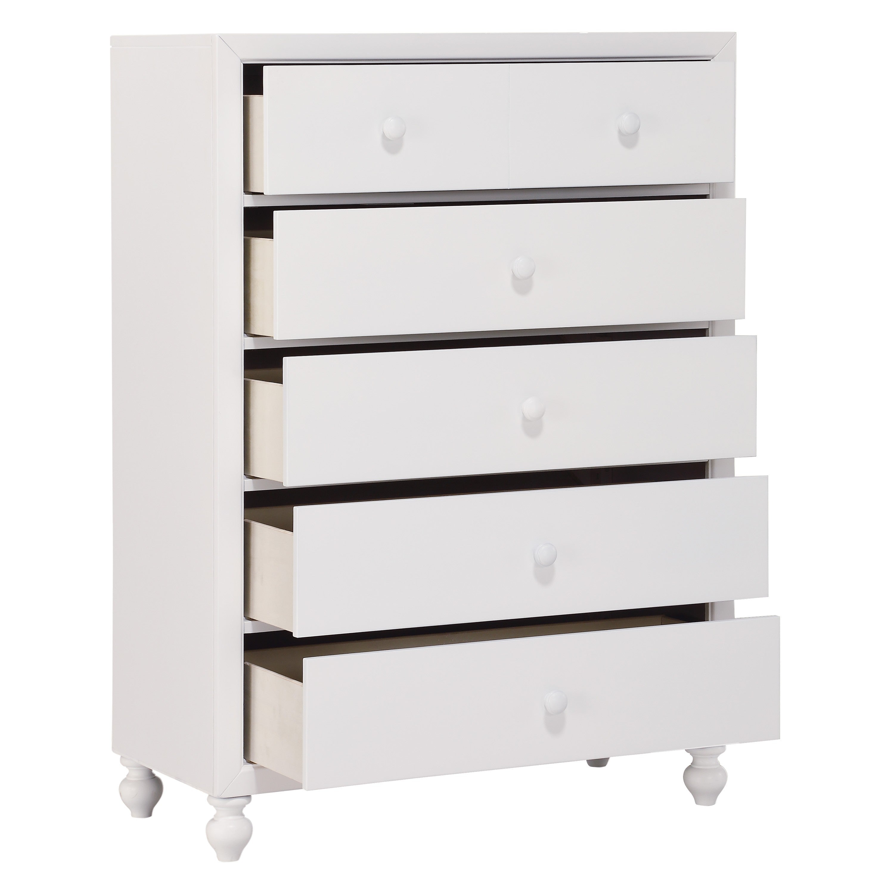 Homlegance Chest Wellsummer Collection In White Finish