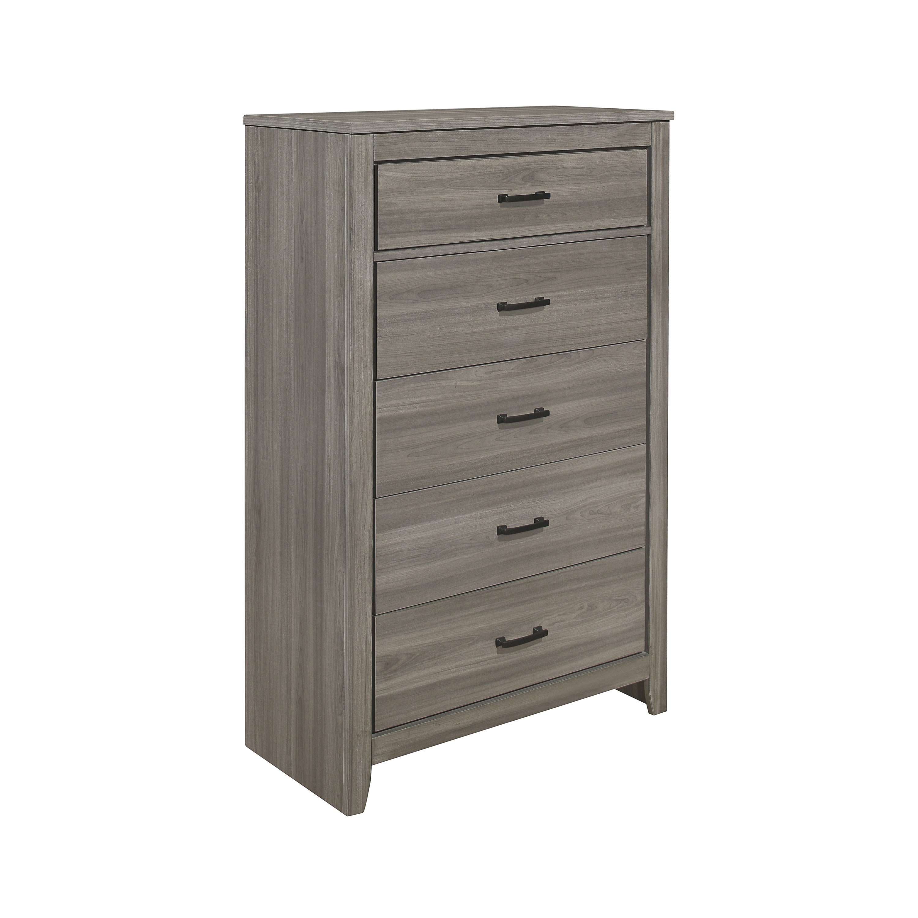 Homlegance Chest Waldorf Collection In Dark Gray Finish