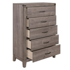 Homlegance Chest Woodrow Collection In Brownish Gray Finish