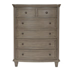 Homlegance Chest Vermillion Collection In Gray Cashmere Finish