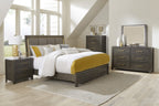 Homlegance Chest Scarlett Collection In Brownish Gray Finish
