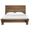 Modus Ocean Cal King Platform Bed in Natural Sengon