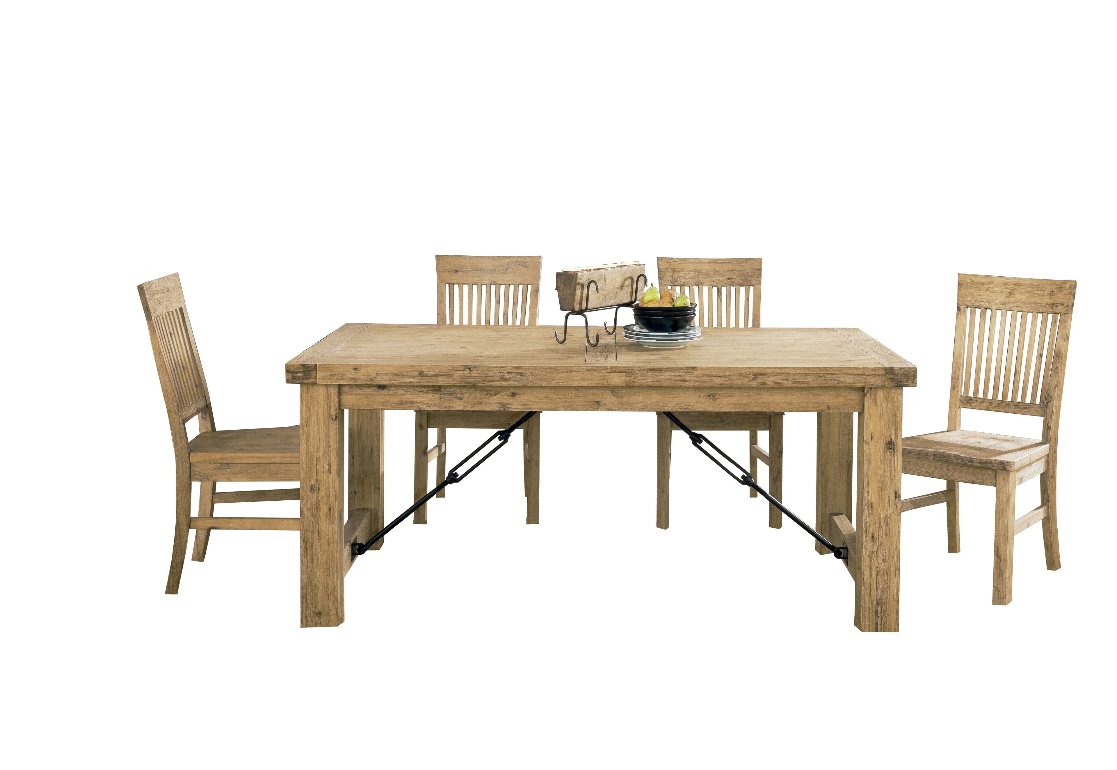 Modus Autumn 5PC Dining Table 4 Chair Dining set in Cider