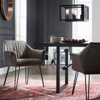 Modus Crossroads Alabaster Chair in Rustic Brown