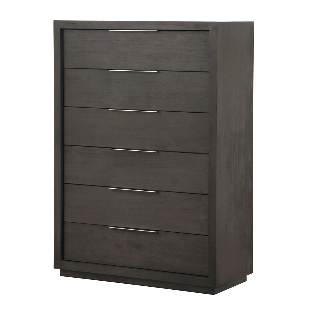 Modus Oxford 5PC Cal King Storage Bedroom Set w Chest in Dolphin