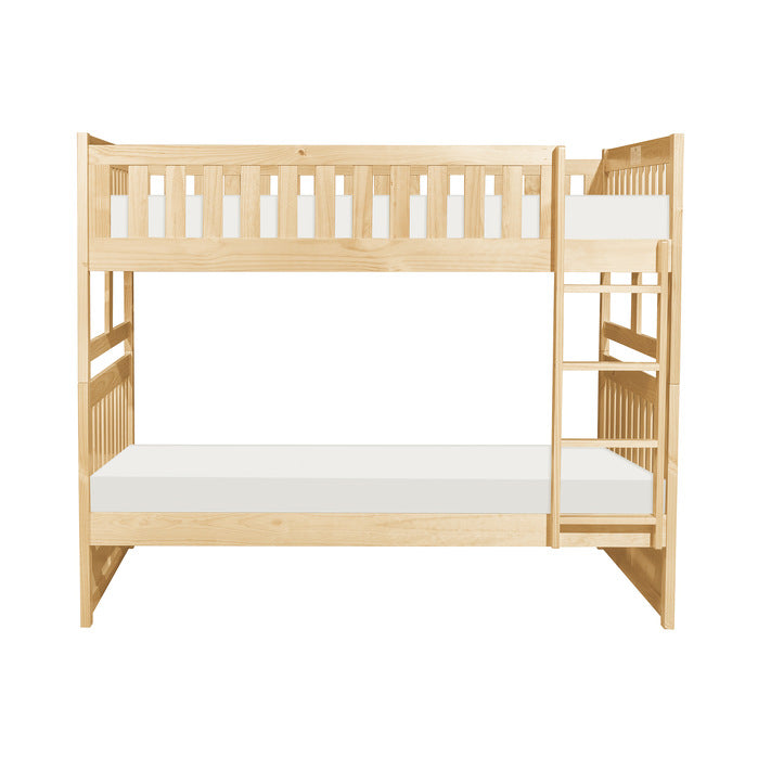 Homelegance Bartly Full / Full Bunk Bed in Natural Pine