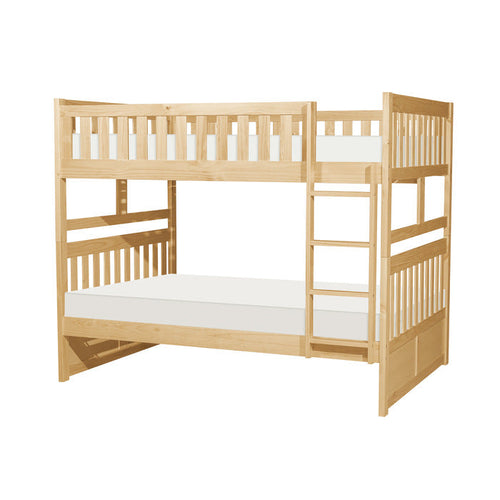 Homelegance Bartly Full / Full Bunk Bed in Natural Pine