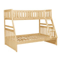 Homelegance Bartly Twin / Full Bunk Bed in Natural Pine