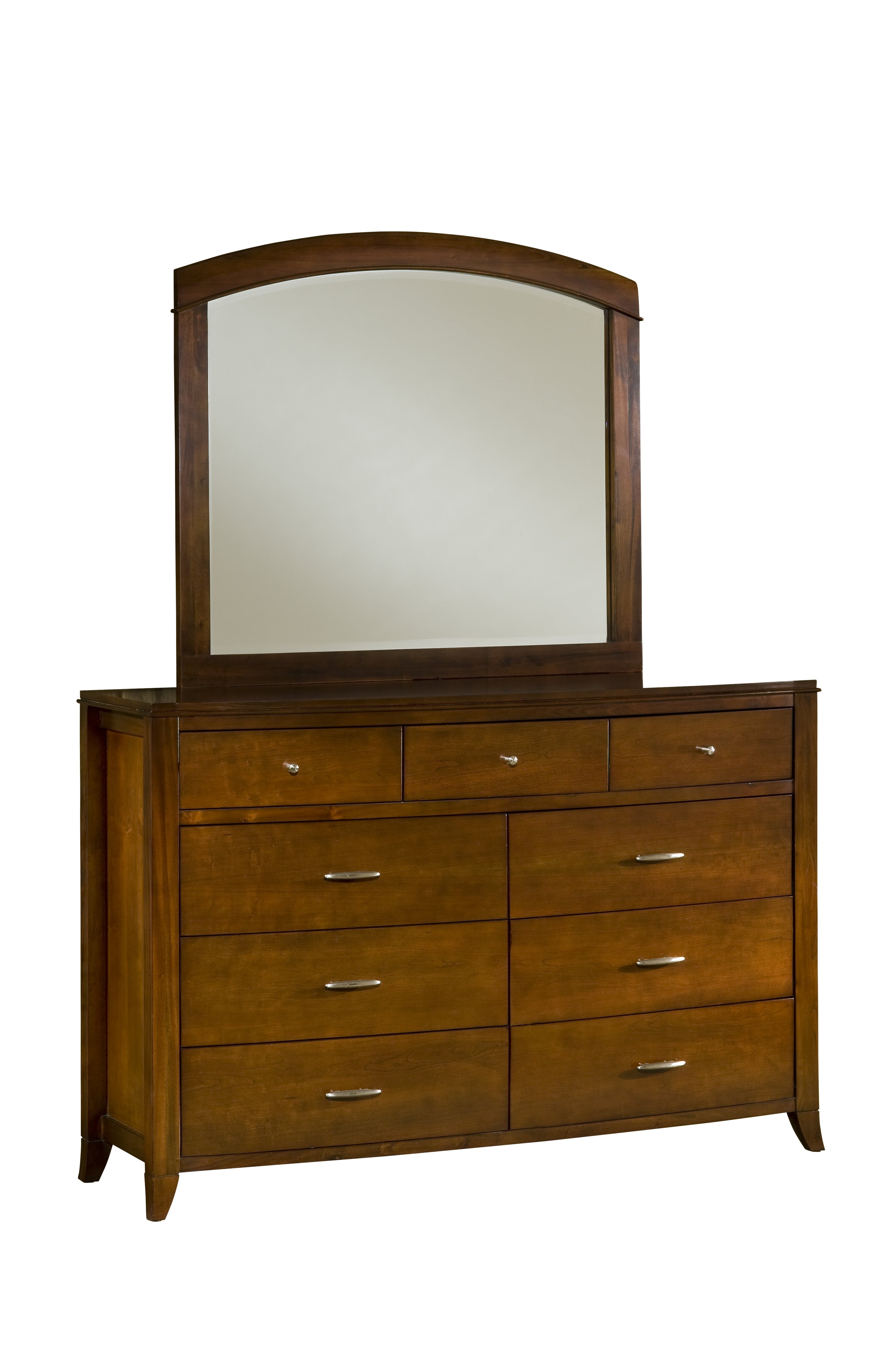 Modus Brighton 5PC Twin Bedroom Set w Chest in Cinnamon