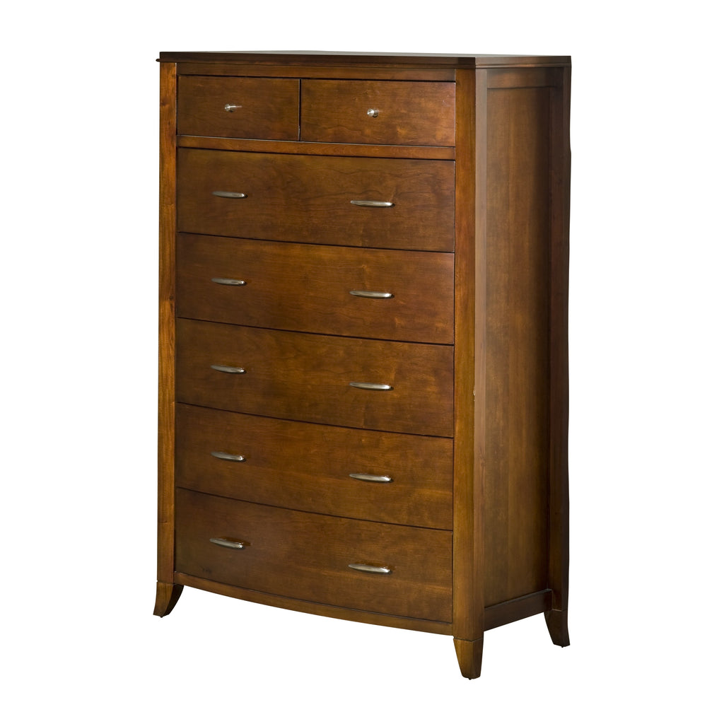 Modus Brighton 6PC Full Storage Bedroom Set in Cinnamon