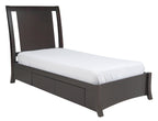 Modus Nevis 4PC Full Storage Bedroom Set in Espresso
