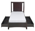 Modus Nevis 4PC Full Storage Bedroom Set in Espresso