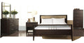 Modus Nevis 4PC Full Platform Storage Bedroom Set in Espresso