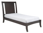 Modus Nevis 5PC Twin Bedroom Set w 2 Nightstand in Espresso