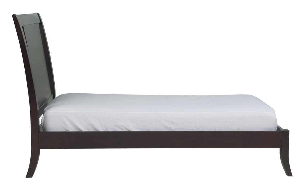 Modus Nevis 4PC E King Bedroom Set w Nightstand in Espresso