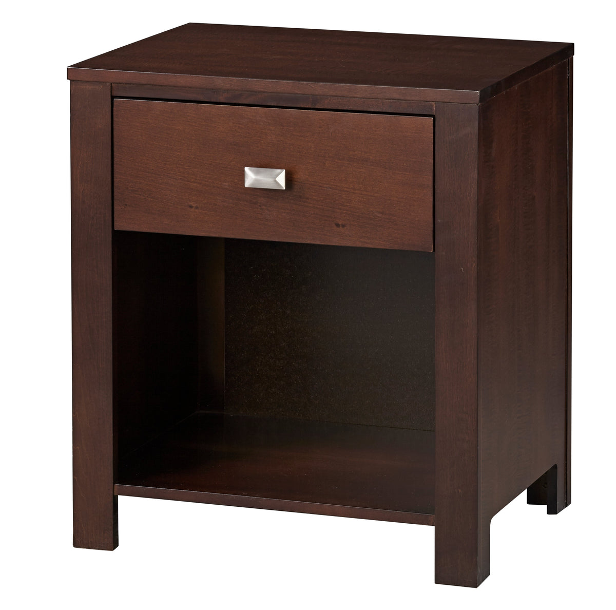 Modus Riva 5PC Cal King Storage Bedroom Set w 2 Nightstand in Chocolate Brown