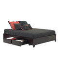 Modus Nevis Full Simple Storage Bed in Espresso