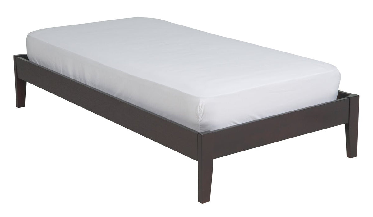 Modus Nevis Full Simple Platform Bed in Espresso