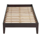 Modus Nevis Full Simple Platform Bed in Espresso