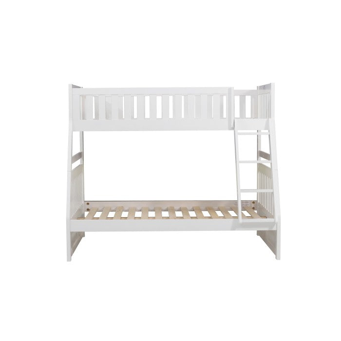 Homelegance Galen Twin / Full Bunk Bed in White
