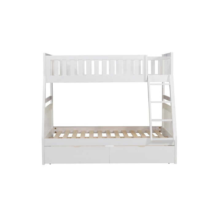 Homelegance Galen Twin / Full Bunk Bed Storage Drawer in White