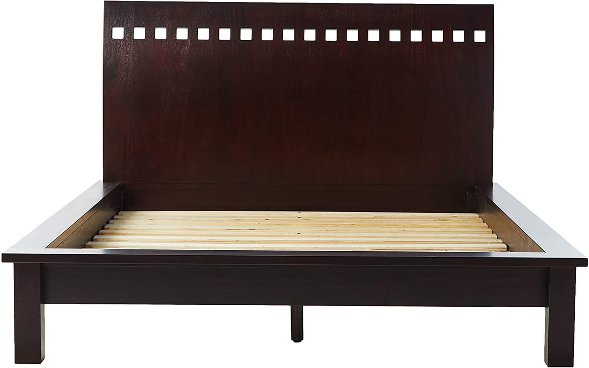 Modus Nevis Full Veneto Platform Bed in Espresso